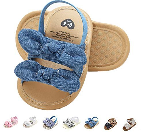 Baby Girls Sandals Summer Shoes Outdoor First Walker Toddler Girls Shoes for Summer