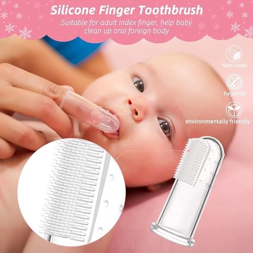 Baby Healthcare and Grooming Kit,21 in 1 Baby Electric Nail Trimmer Set, Baby Grooming Kit,Newborn Nursery Health Care Set,Infant Comb,for Newborn Infant Toddler Kids (Pink)