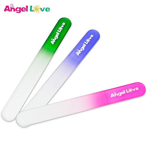 Baby Nail File, 3 Pack, Emery Board Glass, Crystal, Set for Newborns, Toddlers, Infant, Babies & Young Children, New Moms & Baby Shower,ZJC1