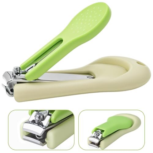 Baby Nail Kit，4-in-1 Baby Manicure Kit and Pedicure Set，Include ；Baby Nail Clippers,Baby Nail Scissors, Baby Nail File,Baby for Special use Tweezers,Newborn, Infant Toddler ，Children/Green