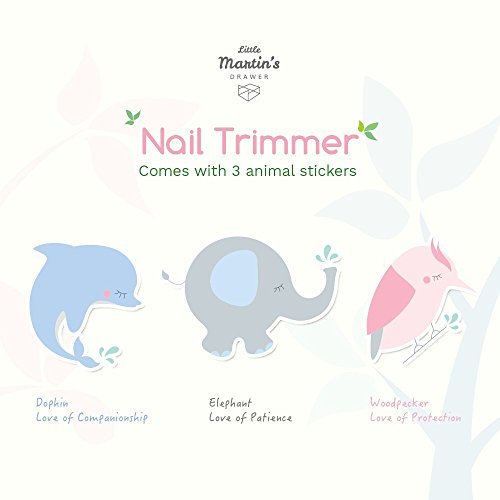 Baby Nail Trimmer File with Light - Safe Electric Nail Clippers Kit for Newborn Infant Toddler Kids Toes and Fingernails - Care, Polish and Trim - Battery Operated (AA)