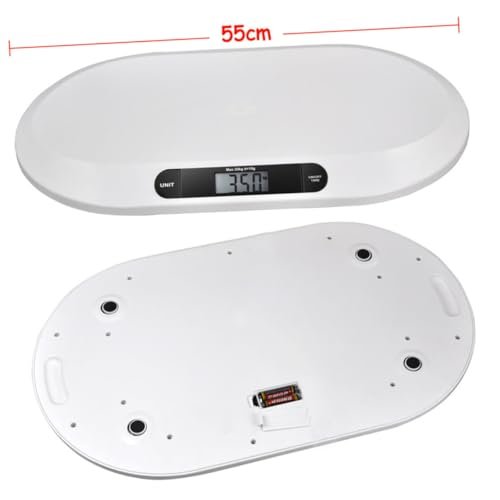Baby Scales for Weighing Scale Non-Slip Feet Ideal for Infants Puppies (led Display Backlit)