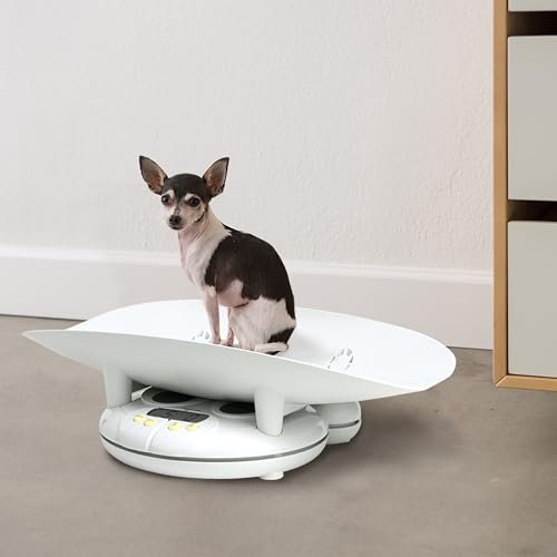 Baby, Toddler, Pet Scale, Perfect Readings for Before and After Feedings and Parents and Breeders, 3-in-1 Function, Designed for Infants, Toddlers, and Pets, Hold Button, 44 LB Capacity, White