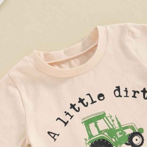 BemeyourBBs Toddler Baby Boy Summer Clothes Funny Letter T Shirt Elastic Waist Pockets Shorts Set 2 Piece Outfit
