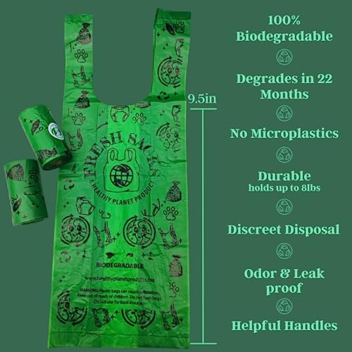 Biodegradable To-Go Bags with Dispenser