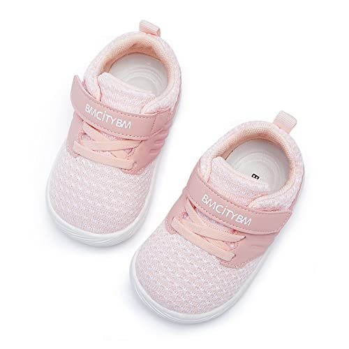 BMCiTYBM Baby Boy Girl Shoes Breathable Mesh Walking Shoes Lightweight Non-Slip Sneakers Infant First Walkers 6 9 12 18 24 Month