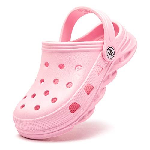 BODATU Boys Girls Garden Clogs Kids Slip On Beach Shoes Children Sandals for Indoor Outdoor