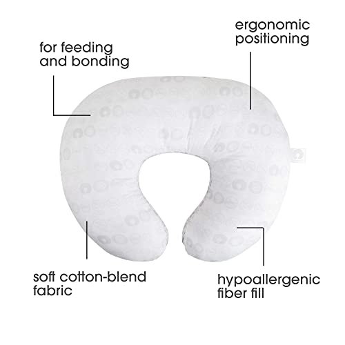 Boppy Bare Naked Original Nursing Pillow, Pillow Only, Cover Sold Separately, Ergonomic Nursing Essentials for Breastfeeding and Bottle Feeding, with Firm Fiber Fill