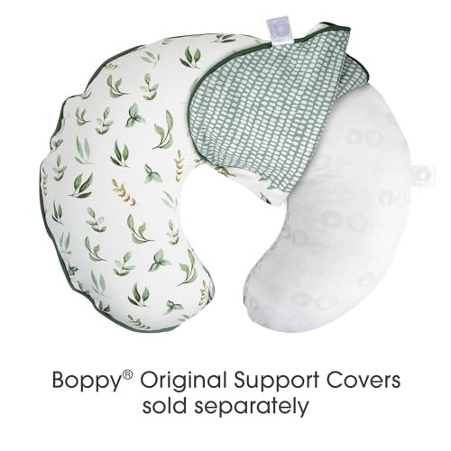 Boppy Bare Naked Original Nursing Pillow, Pillow Only, Cover Sold Separately, Ergonomic Nursing Essentials for Breastfeeding and Bottle Feeding, with Firm Fiber Fill