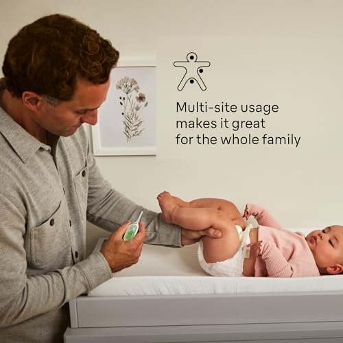 Braun Digital Thermometer, Clinically Accurate, Color Coded Fever Guidance for Baby, Toddlers, Kids & Adults, Oral, Rectal or Underarm use, No 1 Brand Recommended by Pediatricians, FSA & HSA Eligible