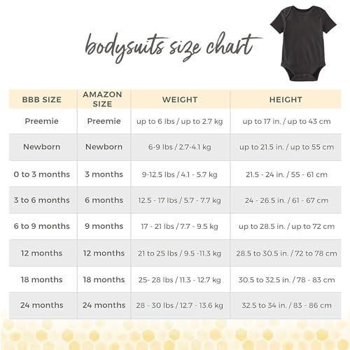 Burt's Bees Baby Unisex Short Sleeve Organic Cotton Bodysuits, 3-Pack