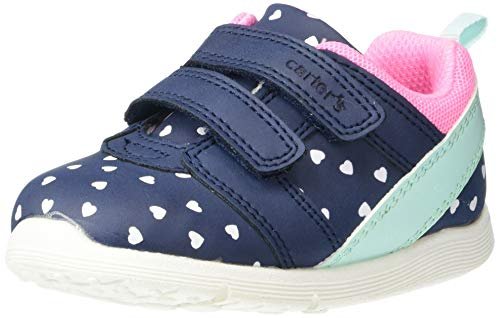 Carter's Baby-Boy's Relay Double Strap Athletic Sneaker First Walker Shoe