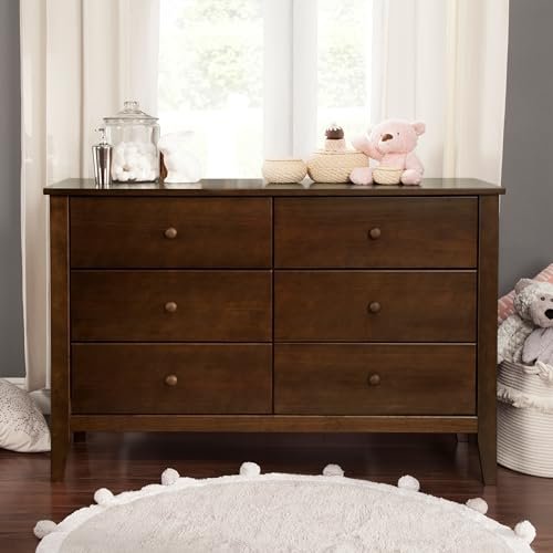 Carter's by Davinci Morgan 6-Drawer Dresser in Espresso