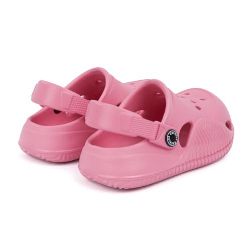 Casazoe Toddler Girls Boys Cute Garden Clogs Kids Water Sandals Slip On Shoes EVA Lightweight Outdoor Summer Slipper Slides Baby Comfort Shoes Children Indoor Shower Beach Pool Play Shoes