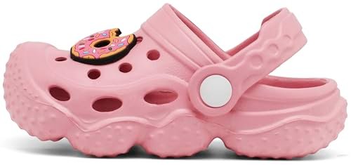 ChayChax Kid's Garden Clogs Cute Slides Sandals Toddlers Beach Pool Shower Shoes with Non-Slip Sole