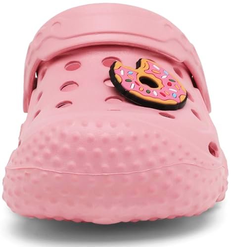 ChayChax Kid's Garden Clogs Cute Slides Sandals Toddlers Beach Pool Shower Shoes with Non-Slip Sole