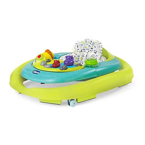 Chicco Walky Talky Baby Walker - Circles | Grey/Green