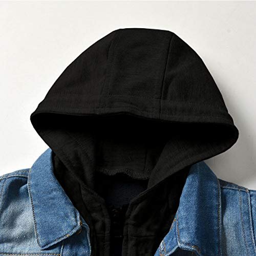 CM C&M WODRO Baby Boys Girls Denim Jacket Kids Toddler Button Down Jeans Jacket Top Coat Outerwear