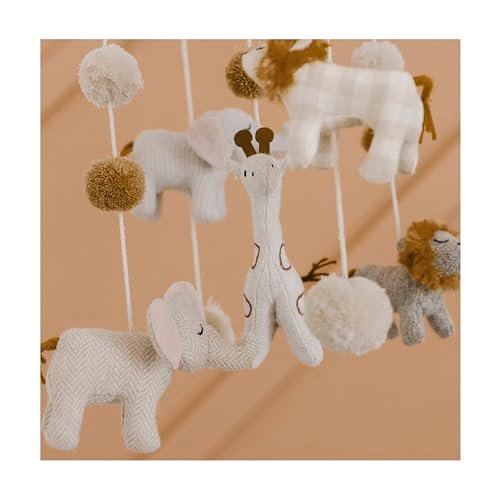 Crane Baby Safari Nursery Ceiling Hanging Decor Boho Jungle Animals Room Decor for Babies Crane Baby, Safari Nursery Decor for Boys and Girls, Ceiling Hanging, 11" x 28", Jungle Nursery Decor