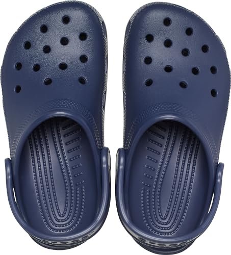 Crocs Kids Classic Clog (Little Kid/Big Kid) - Clogs for Kids - Synthetic Lining - Circulation Nubs