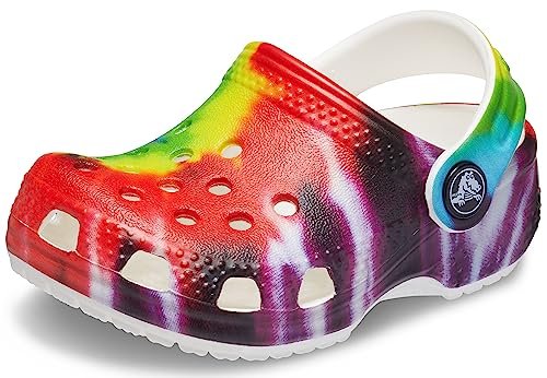Crocs Kids' Classic Tie Dye Clogs (Infant/Toddler/Little Kid/Big Kid)