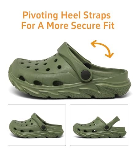 Cubufly Kids Boys Girls Clog Garden Shoes Slip On Slide Sandals Beach Water Shoes for Toddler/Little Kid/Big Kid/Children