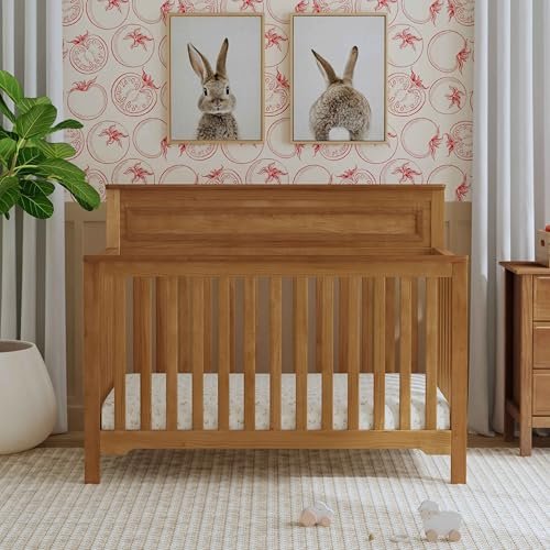 DaVinci Autumn 4-in-1 Convertible Crib in Chestnut, Greenguard Gold Certified