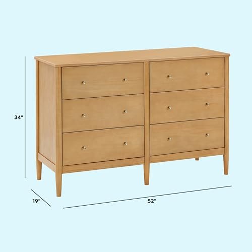 DaVinci Frem 6-Drawer Dresser in Honey