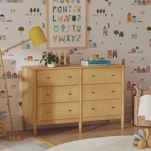 DaVinci Frem 6-Drawer Dresser in Honey