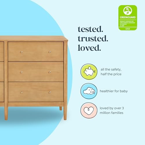 DaVinci Frem 6-Drawer Dresser in Honey