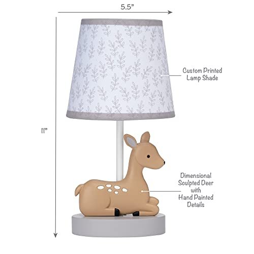Deer Park Lamp with Shade & Bulb