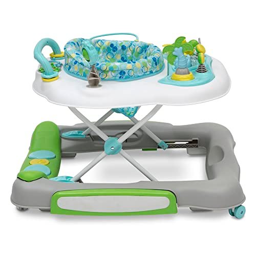 Delta Children 4-in-1 Discover & Play Musical Walker, Bubbly