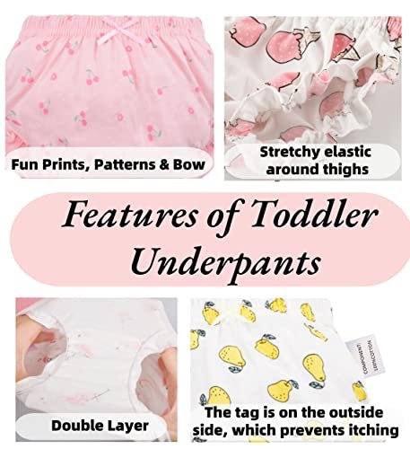 Diaper Cover - Baby Bloomers Cute Diaper Covers for Toddler Girls Underwear
