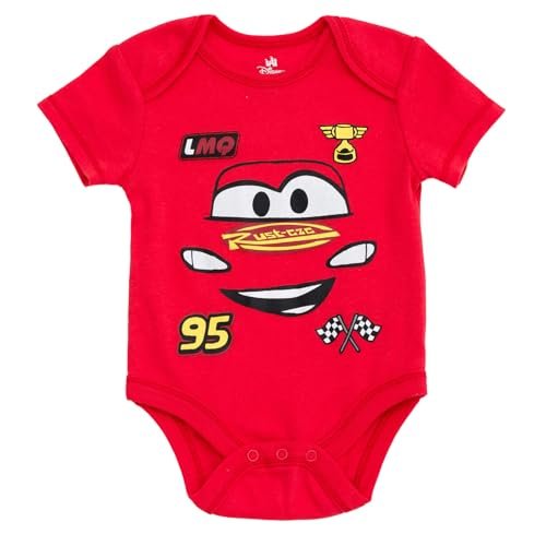 Disney Baby Girls Boys 3 Pack Bodysuits Newborn to Infant Sizes (Newborn - 24 Months)