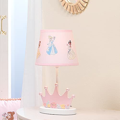 Disney Princesses Lamp,Resin with Shade & Bulb