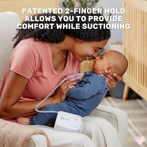 Dr. Noze Best - NozeBot | Electric Baby Nasal Aspirator | Hospital Grade Suction | Nose Sucker and Nasal Vacuum | Safe for Infants and Toddlers (Mild to Severe Congestion - The Original NozeBot)