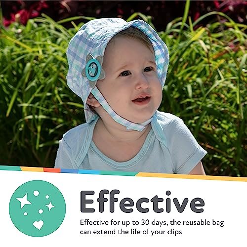 Dr. Talbot's Mosquito Clips for Baby & Toddler with Naturally Inspired Ingredients, Citronella & Lemongrass, DEET Free, 1 Pack (2 Clips)