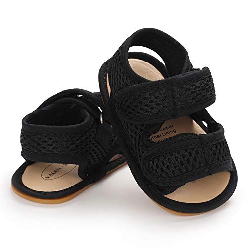 E-FAK Baby Boys Girls Summer Sandals Outdoor Beach Anti-Slip Rubber Soft Sole Newborn Toddler First Walker Shoes
