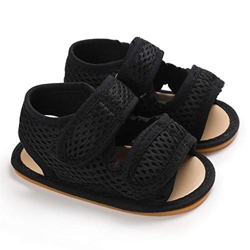 E-FAK Baby Boys Girls Summer Sandals Outdoor Beach Anti-Slip Rubber Soft Sole Newborn Toddler First Walker Shoes