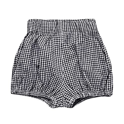 EISHOW 5 Pieces Newborn Boy Girl Diaper Covers Under Dresses Infant Underwear Panty Toddler Baby Shorts for 0-24 Months