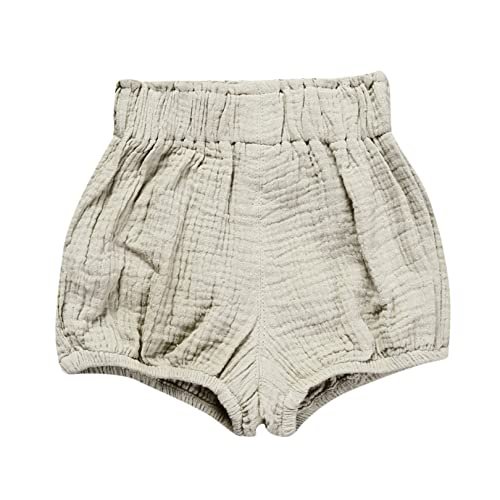 EISHOW 5 Pieces Newborn Boy Girl Diaper Covers Under Dresses Infant Underwear Panty Toddler Baby Shorts for 0-24 Months