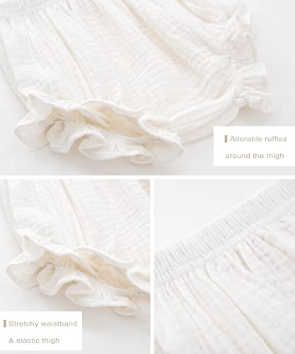 Enfants Chéris Baby Bloomers Diaper Cover for Girls Shorts 6 Months- 3 Years