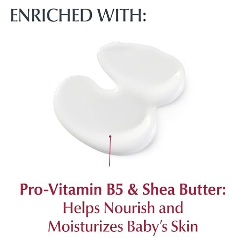 Eucerin Baby Body Lotion, Hypoallergenic and Fragrance Free Baby Lotion with Pro-Vitamin B5 and Shea Butter, 13.5 Fl Oz Bottle
