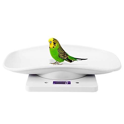 Fdit 10kg/1g Digital Small Pet Weight Toddler Scale Infant Scale Measure Babies Pets Accurately for Cats Dogs Measure Tool Electronic Kitchen Scale