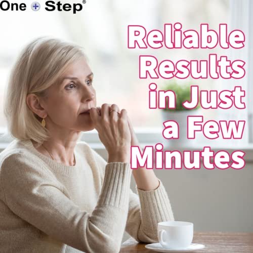 Female Fertility Test Midstream, 2 Test Pack, Peri Menopausal, Menopause Testing Kit, Home Urine FSH Test