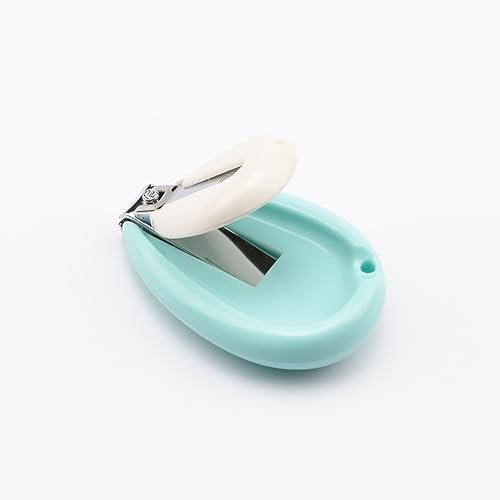 Fold-Up Nail Clippers, Easy-Grip Handle,Infant Nail Trimmer,Safe for All Ages, Nail Clippers for Baby Essential Nail Care