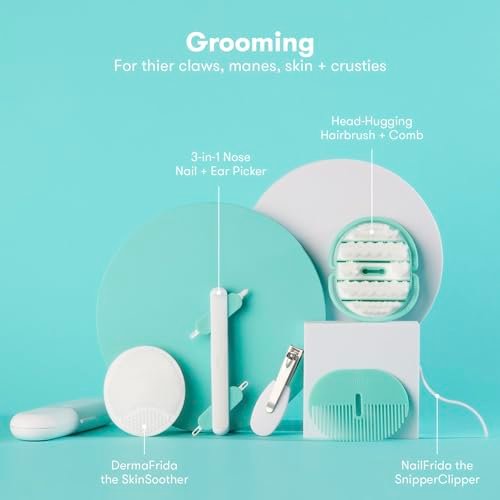 Frida Baby Ultimate Baby Kit, 10 piece New Born Essentials Gift Set Includes Wellness Sick Day, Gas Relief, Grooming Tools & Teething Toys