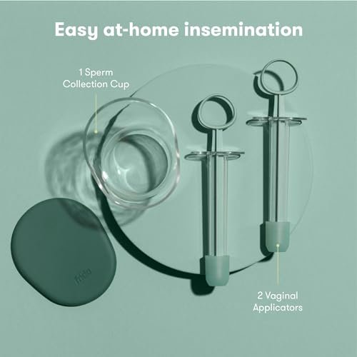 Frida Fertility at-Home Insemination Kit Developed with Specialists for Family Planning and Pregnancy Support, Minimal Sperm Waste, 2 Applicators + Collection Cup, FSA/HSA Eligible