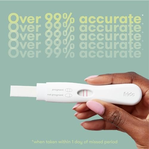 Frida Fertility Early Detection Pregnancy Tests | Easy at Home Pregnancy Tests, Over 99.9% Accurate HCG Test Strips, Early Results, Quick + Easy to Use | 2 Pregnancy Tests