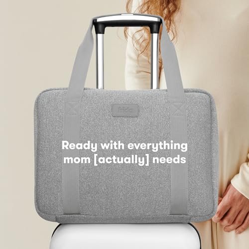 Frida Mom 30pc Pre-Packed Hospital & Diaper Bag Essentials Gift Set, Includes Labor, Postpartum, & Newborn Grooming Kit in One, Easy to Organize with Removable Toiletry Bags, & Suitcase Strap